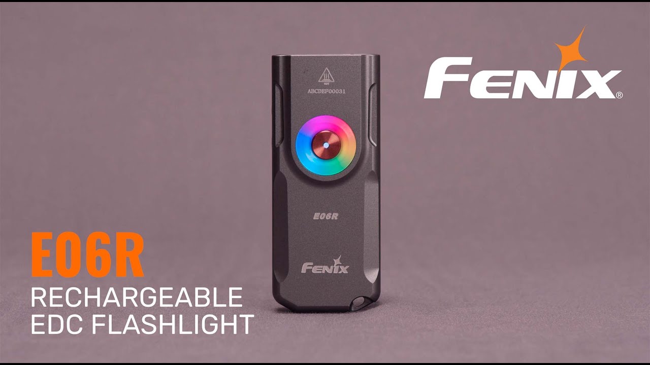 Fenix E06R Rechargeable EDC Flashlight - Operational Demonstration and Overview of its Features