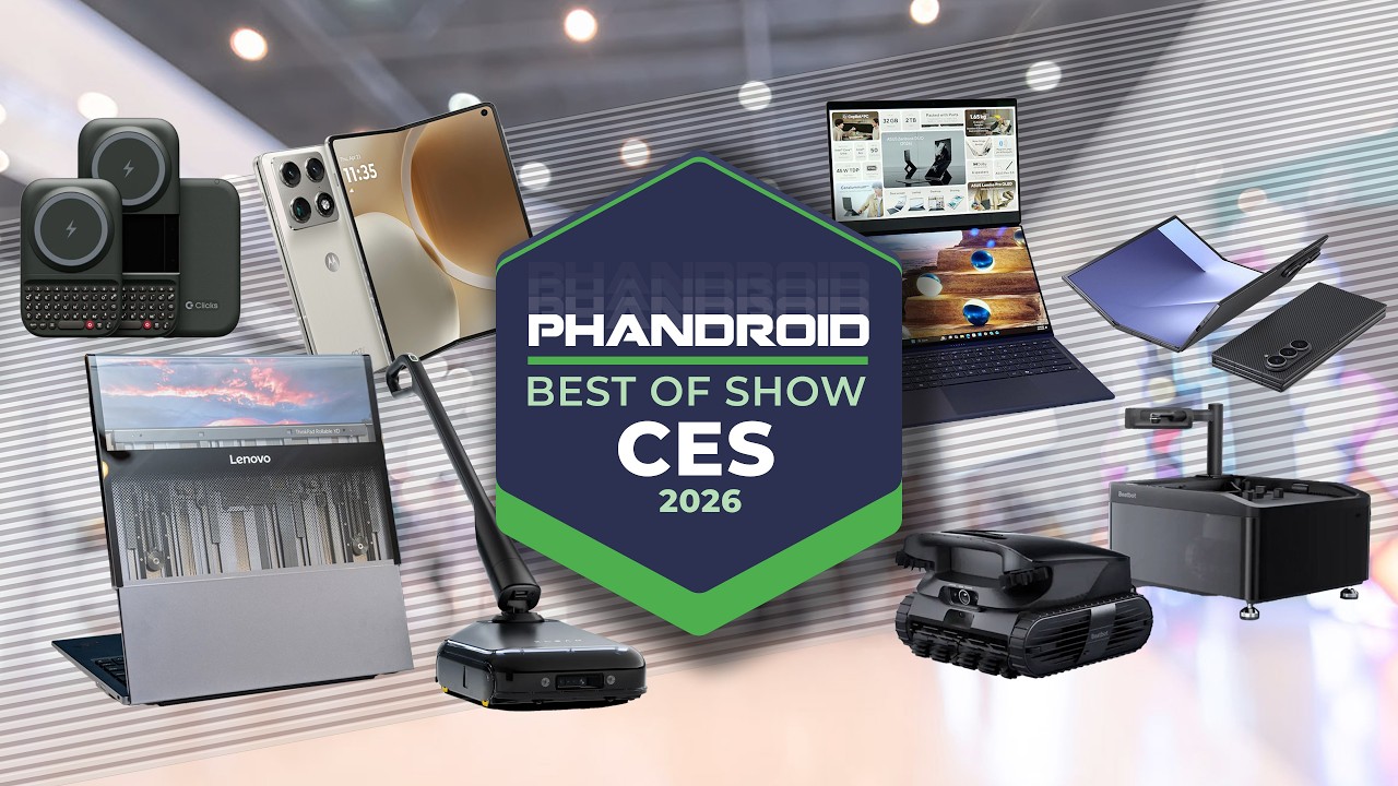 Лучшее с CES 2026: ноутбуки, роботы, сворачиваемые дисплеи и складные смартфоны