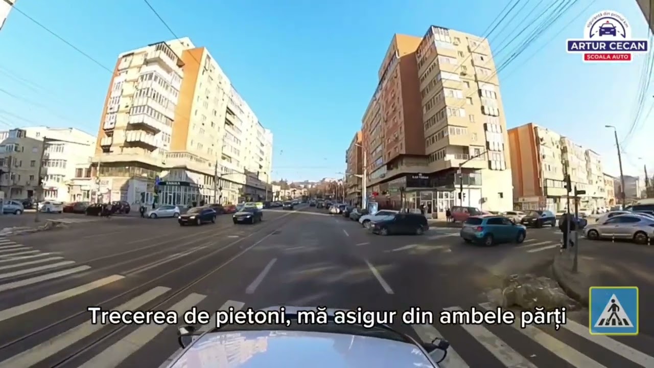 Traseu de examinare Iași 2024