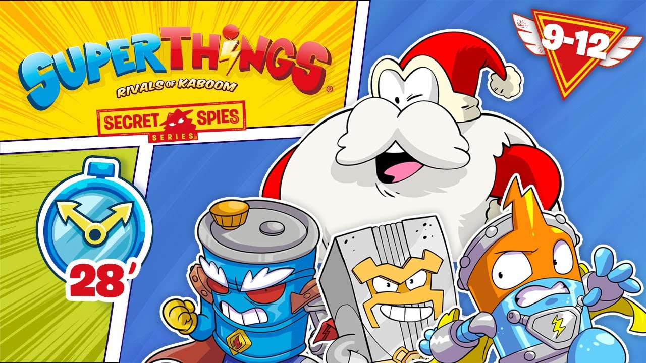 ⚡ SuperThings Cartoons ⚡ Επεισόδιο 9 & 10 & 11 & 12| Σεζόν 6