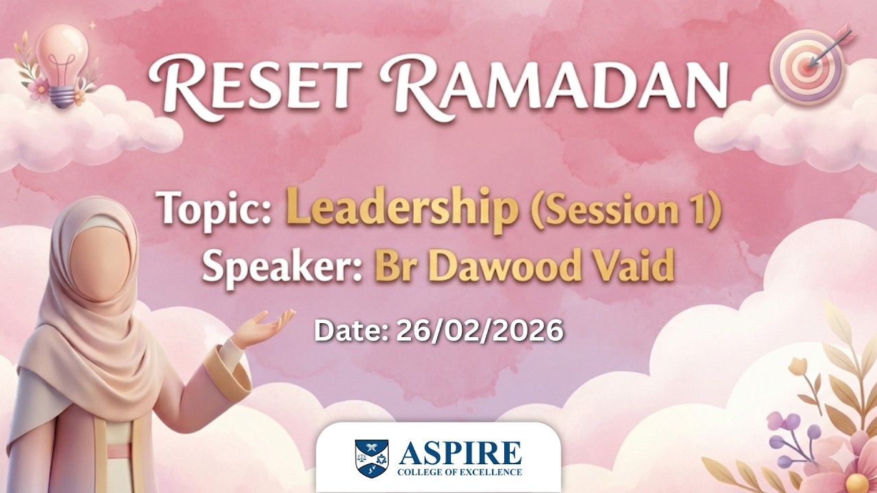 Day 04 | RESET - Ramadan Transformation 2026 | SR. ZULEKHA SHAKOOR RAJANI