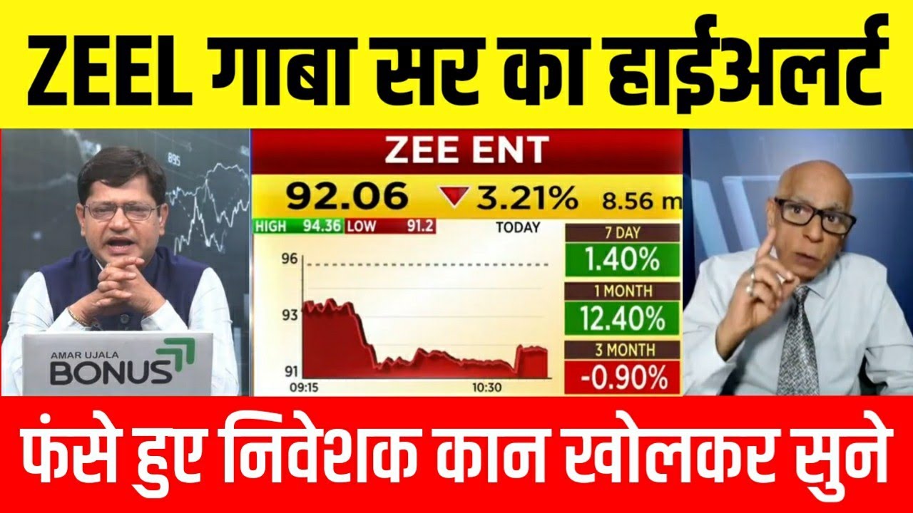 How much further will ZEE Entertainment shares fall?, ZEE Entertainment share latest news, analys...