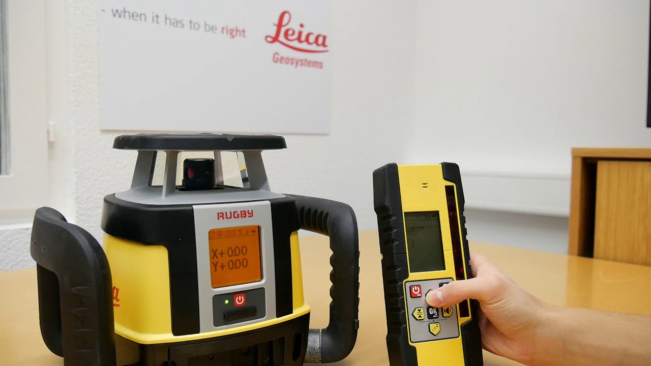 Leica Rugby CLA - How to pair your laser with the combo
