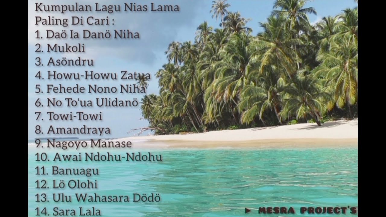 Kumpulan Lagu Lama Nias || Vokalis O'Ö Zebua & Ayu Zega