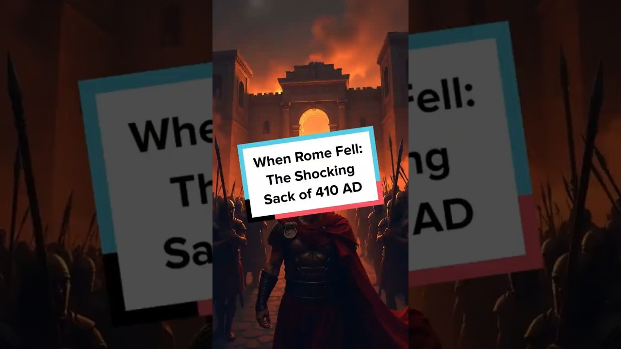When Rome Fell The Shocking Sack of 410 AD | Echoes of History
