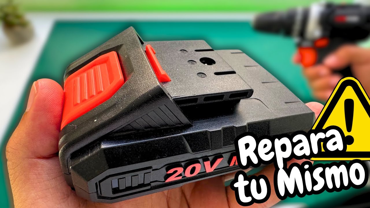 ¡NO TIRES LA BATERÍA! 🔋 El truco para REVIVIR tu TALADRO Inalámbrico ⚠️