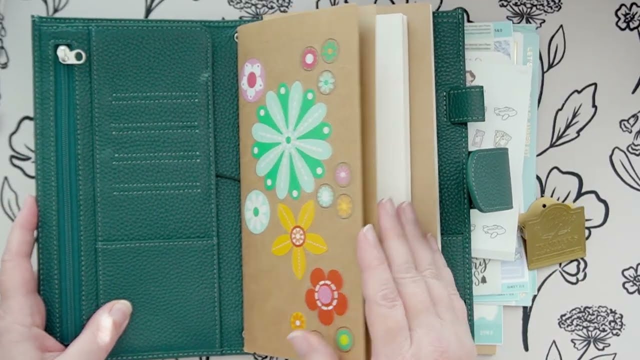 Setting Up My Travelers Notebook For My Trip To Canada