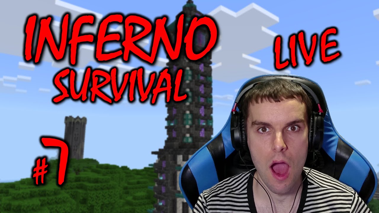 MINECRAFT: INFERNO SURVIVAL LIVE #7