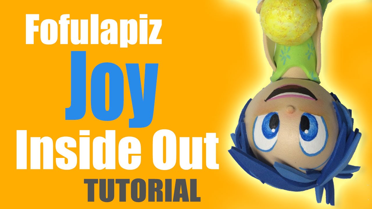 Fofucha fofulapiz Alegria de Intensamente - Joy fofupencil of  inside out