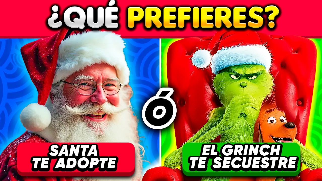 Feliz Navidad 🎅🎄¿Qué Prefieres? (Decisiones Difíciles) 🎁✨