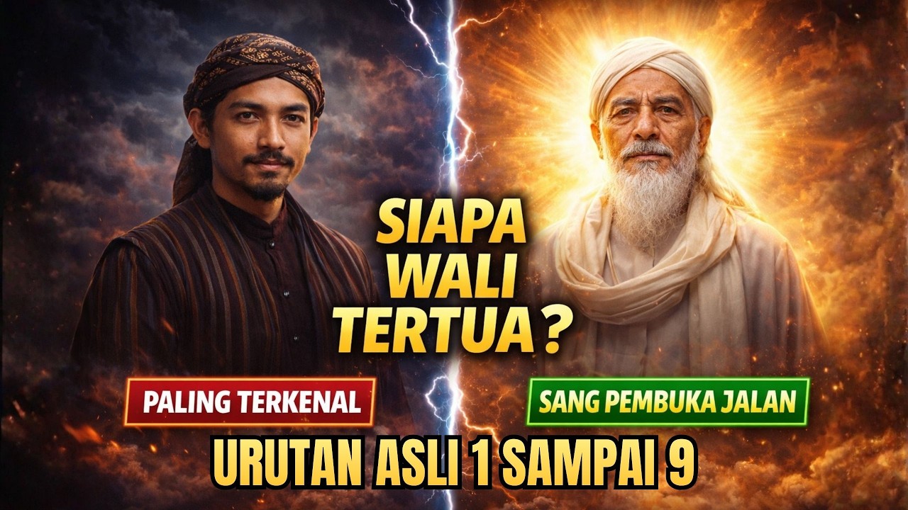 BANYAK YANG SALAH KAPRAH Fakta Asli Urutan Wali Songo Dari Tertua Sampai Termuda