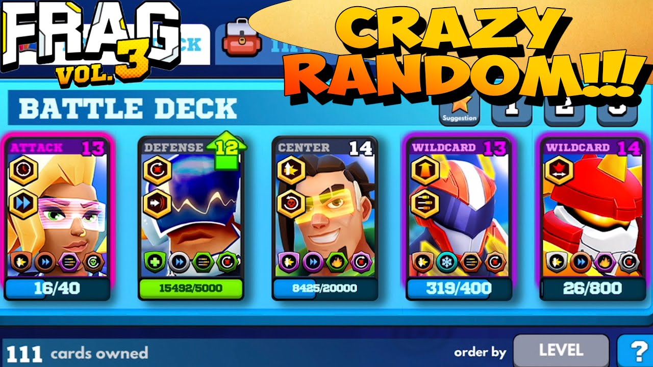 FRAG Pro Shooter Vol.3 - Crazy Random💖Gameplay🔥(iOS,Android)