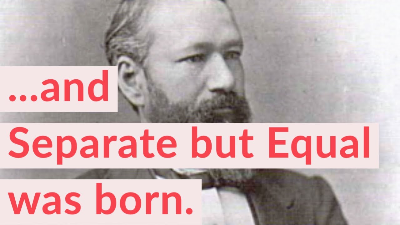 Plessy v Ferguson: The case that triggered separate but equal