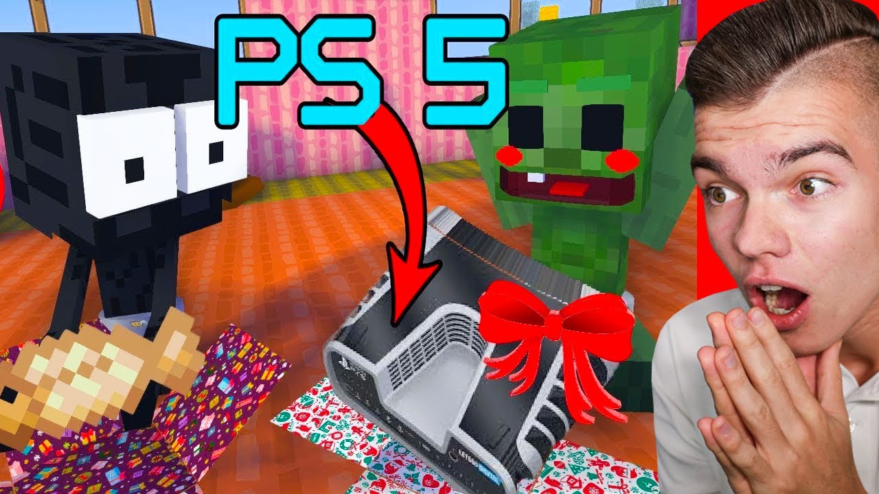 ON DOSTAŁ PLAYSTATION 5 w Minecraft! (animacja)