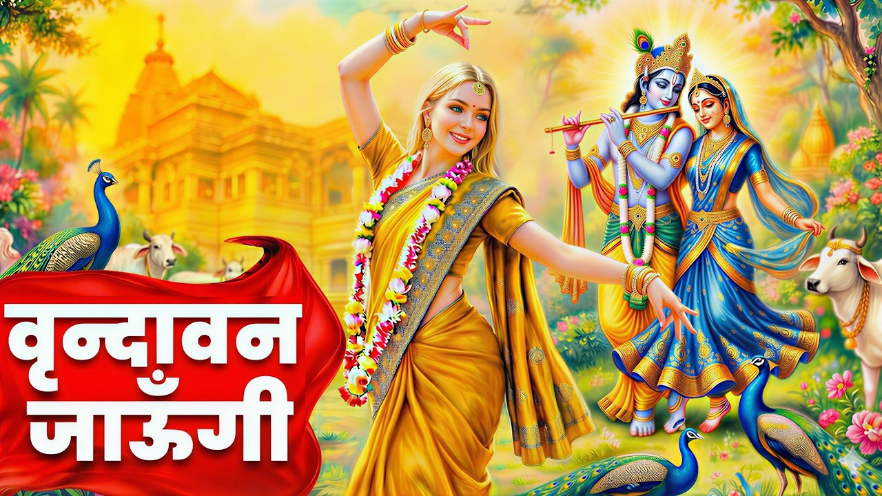 Vrindavan Jaungi | वृन्दावन जाउंगी | मेरे उठे विरह में पीर | Krishna Bhajan 2026 | #krishna #radhe