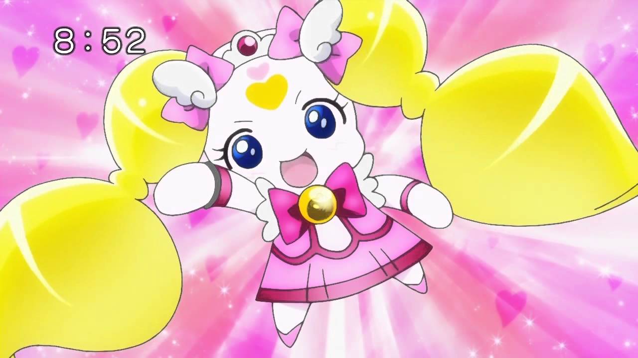 スマイルプリキュア！第08話 キュアキャンディ 変身＆必殺技シーン