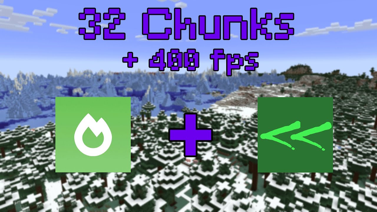 Adiós bajos FPS y pocos Chunks ! Aquí la solución...