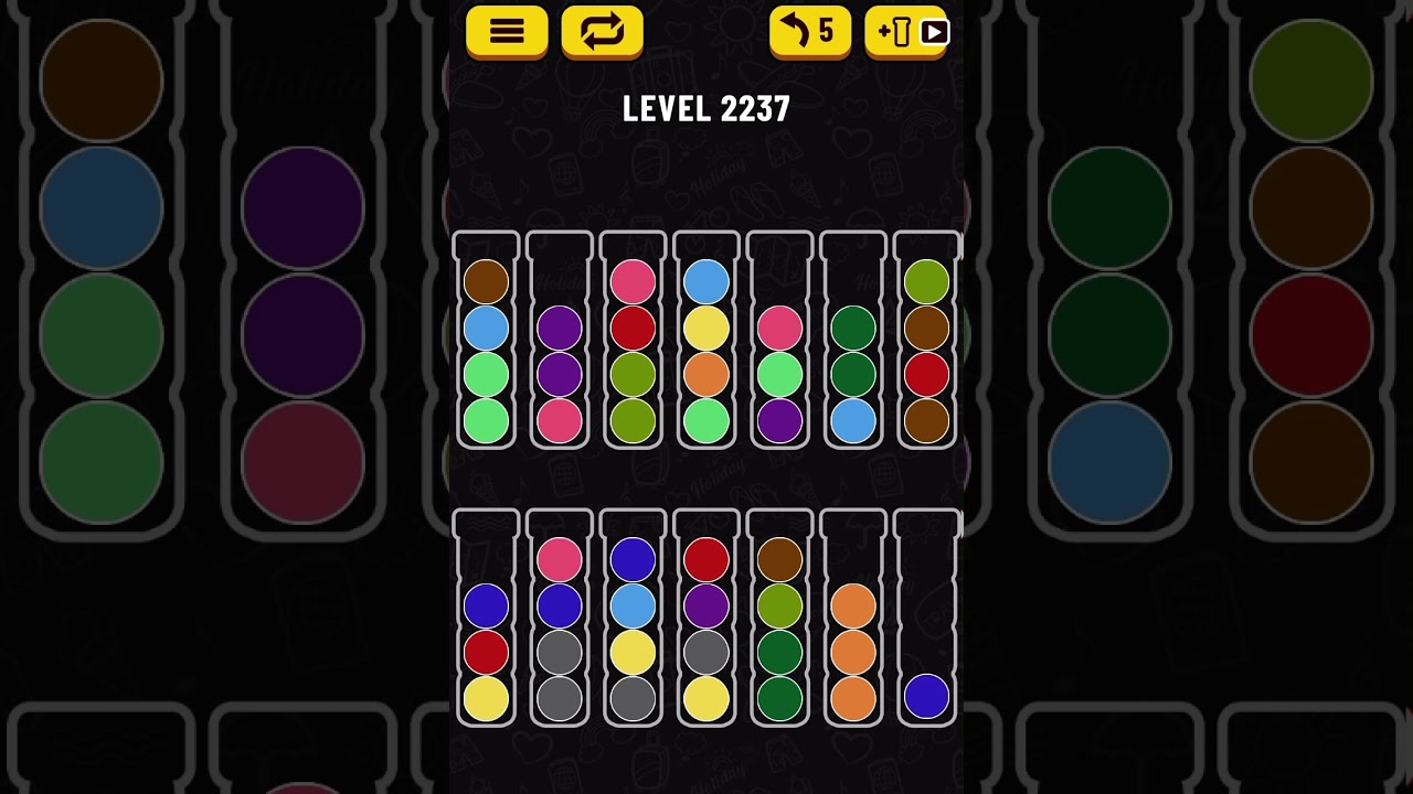 【Ball Sort Puzzle】Level.2237