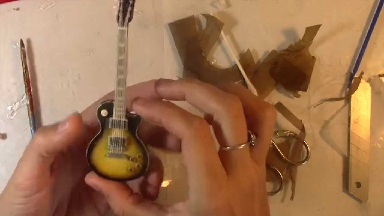 Passo a Passo Guitarra em biscuit