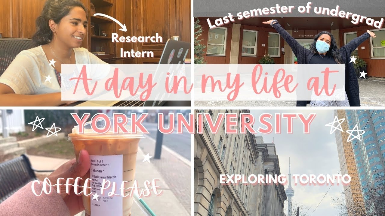 A Day in My Life at York University | Vlog 📷  |  Toronto, Canada | Health Studies Undergrad