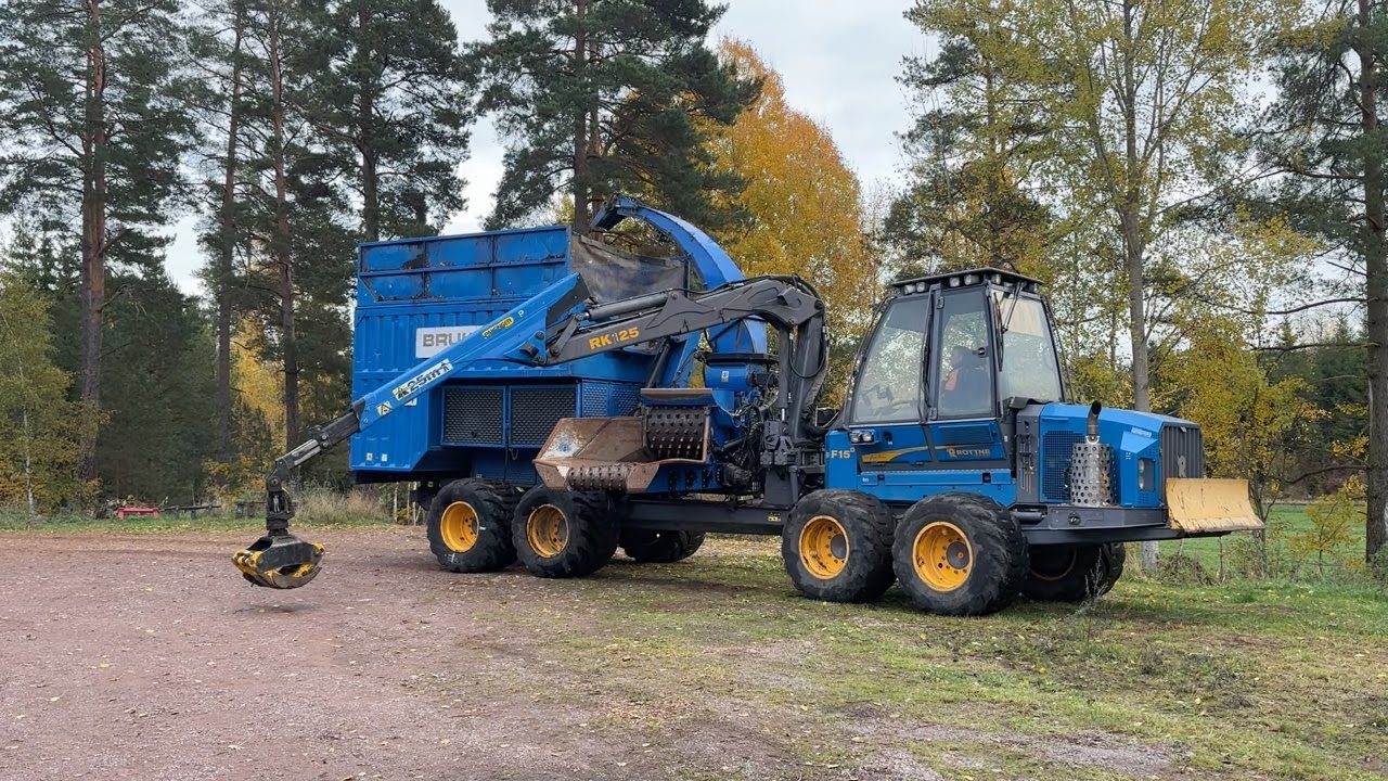 Köp Flishugg Rottne F15D med Bruks 806 STC på Klaravik
