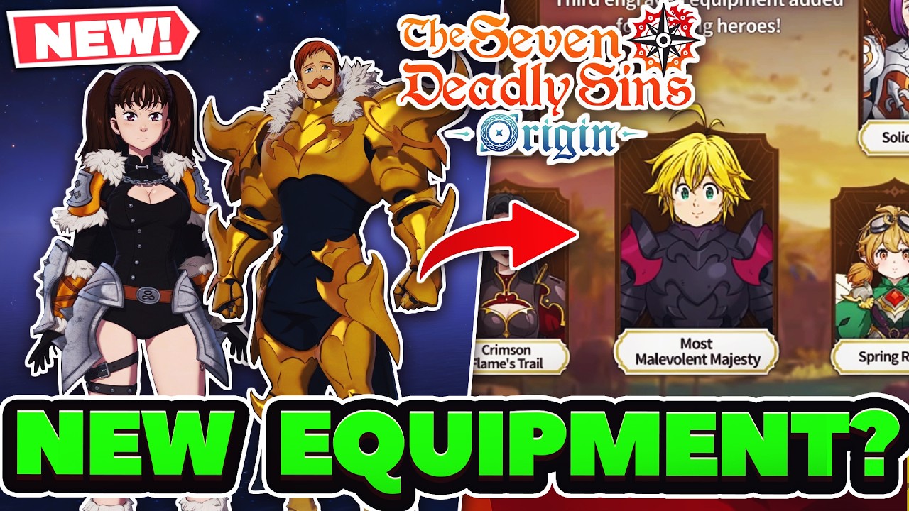 NEW ENGRAVED EQUIPMENT NEXT WEEK! WHO I WANT TO SEE GET BUFFED! | 7DS: Origin
