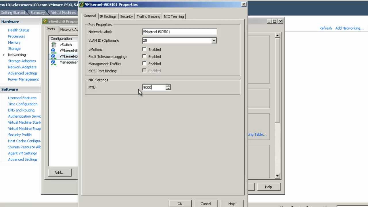VMware Training - iSCSI and VMware vSphere 5 - Method 1