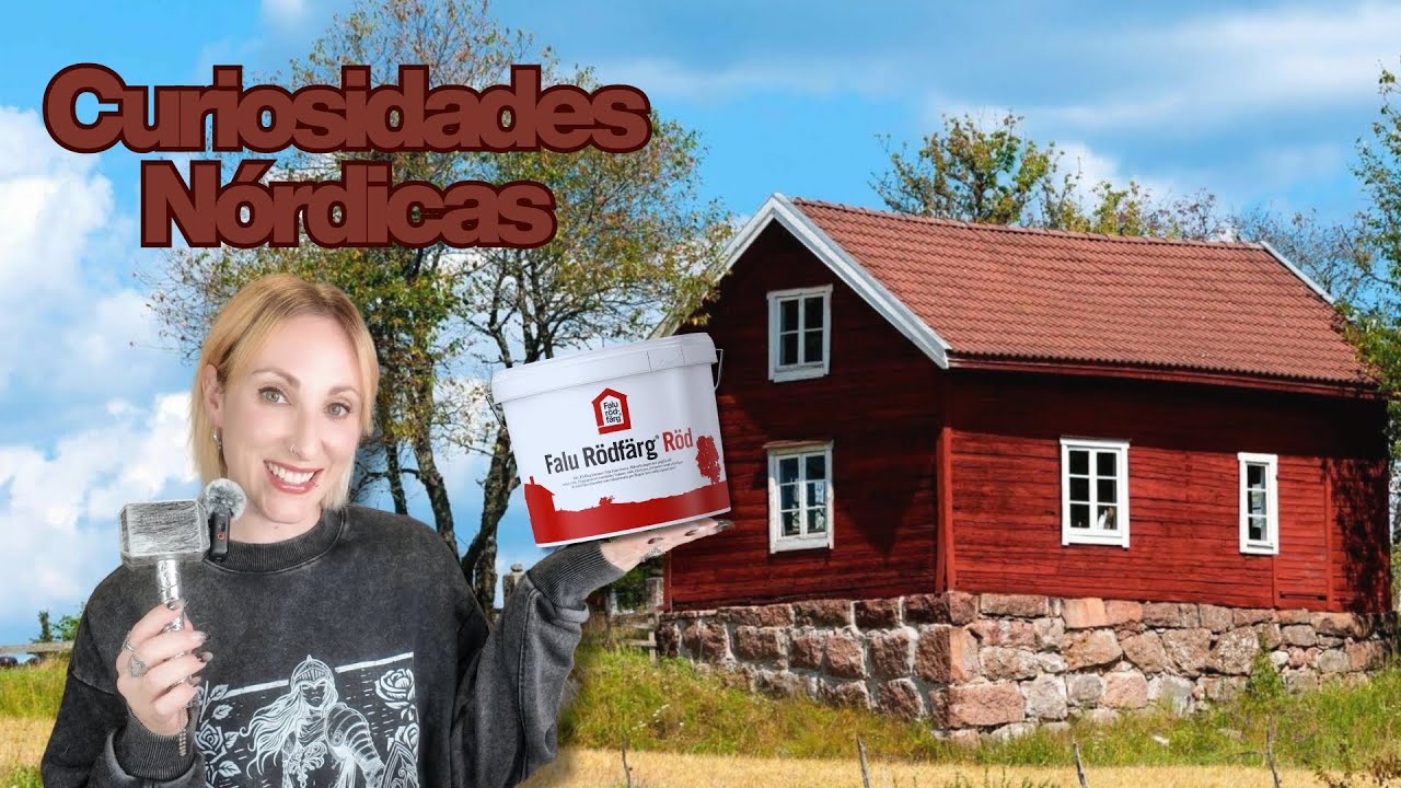 ¿Por qué las casas de campo nórdicas son rojas? Os cuento la historia del Falu Rödfärg #suecia