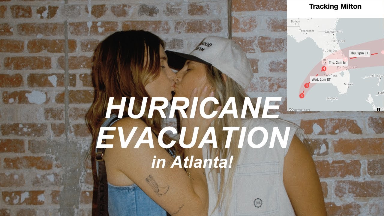last minute trip to atlanta via hurricane milton