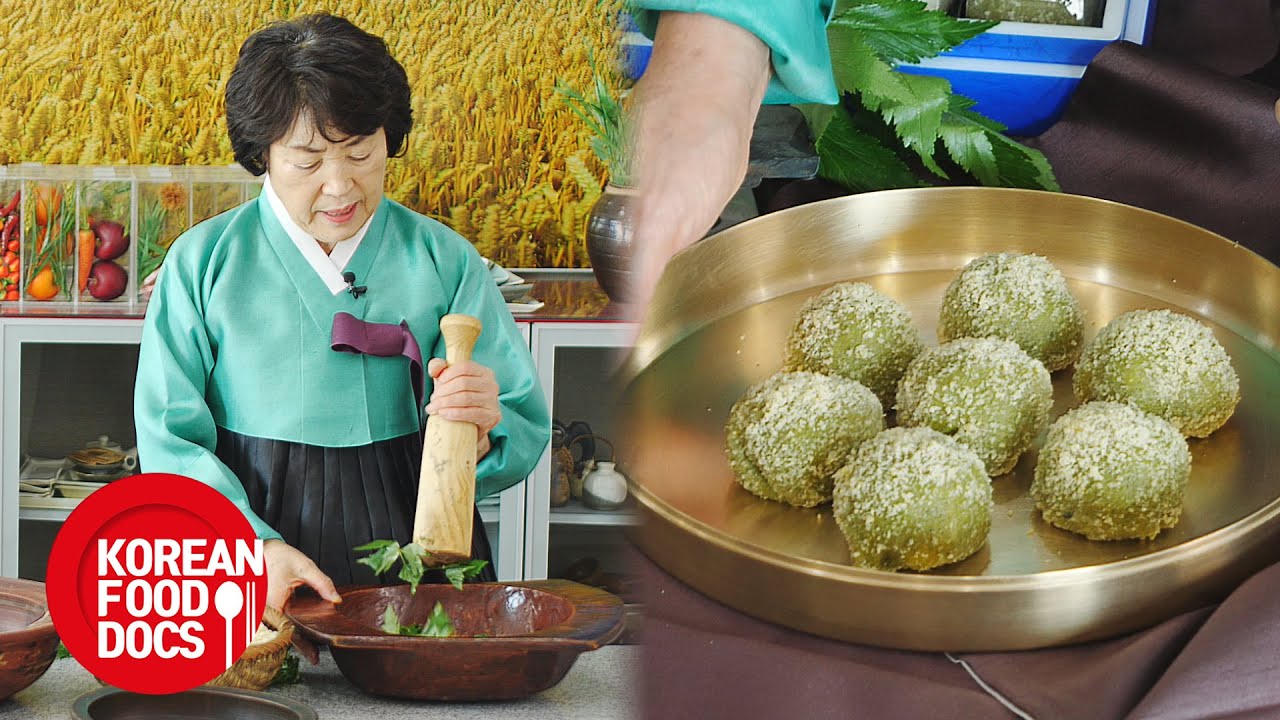약이 되는 맛!_이연순 명인의 승검초단자 만들기[Making Korean traditional rice cake seung-geomchodanja by Yeon-soon Lee]