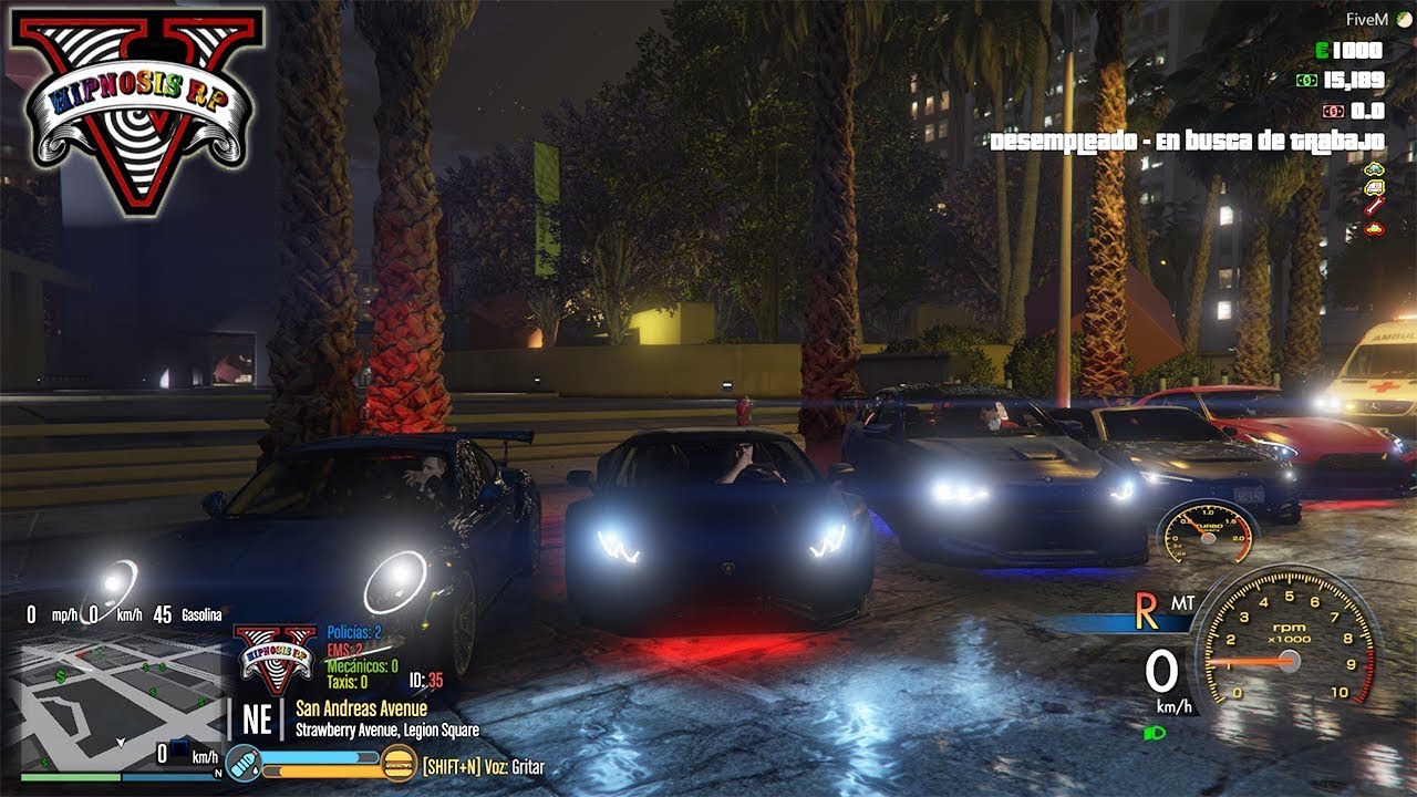 GTA V: Roleplay con HIPNOSIS RP | FiveM | Cabo WALKER | Hay un Nuevo Policía en la Ciudad! [ESP]