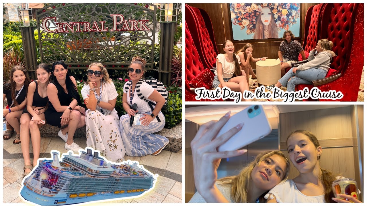 BOARDING THE BIGGEST CRUISE SHIP🚢 IN THE  WORLD 🌍  | VLOG#1286