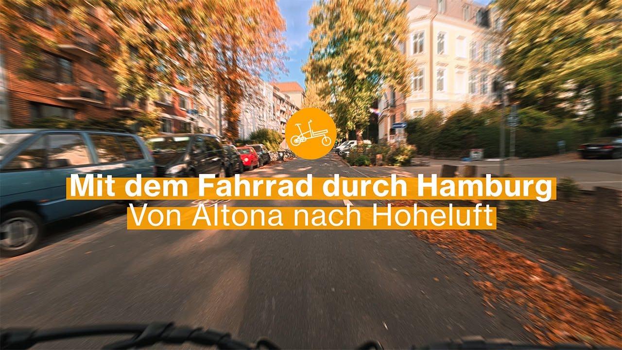 Mit dem Rad durch Hamburg | Von Altona nach Hoheluft
