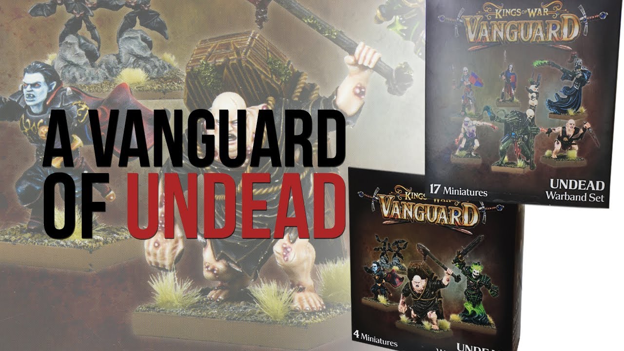 Kings of War: Vanguard Undead figures | Mantic Games | Unboxing