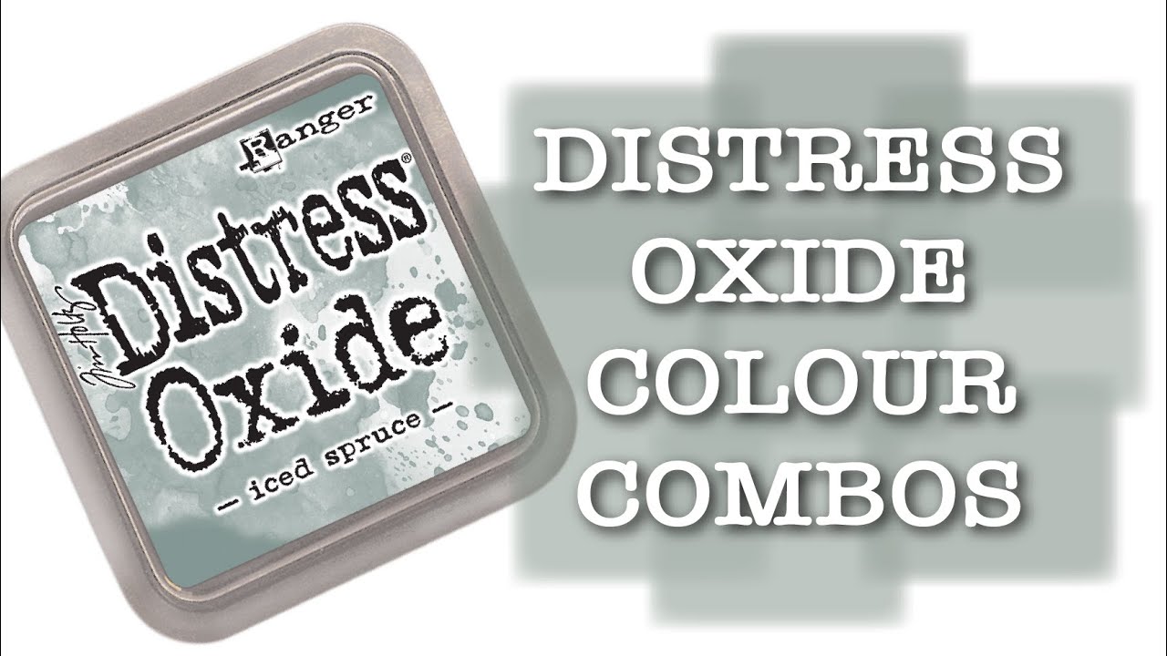 Комбинации цветов Distress Oxide - Ice Spruce