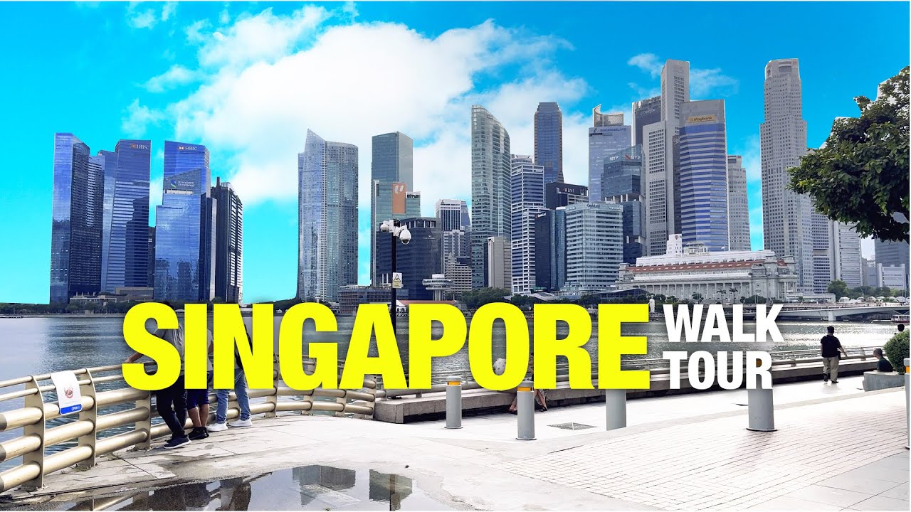 Unbelievable Views! Walking Singapore&rsquo;s Famous Landmarks (Marina Bay Sands, Esplanade, Merlion Park