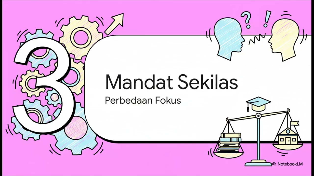 Pendidikan  Dua Kementerian