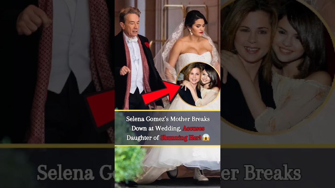 Selena Gomez’s Mother Breaks Down at Wedding, Accuses Daughter of Shunning Her! 😱