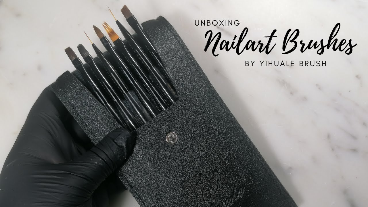 #unboxing set pennelli - Nailart Brushes By YIHUALE BRUSH