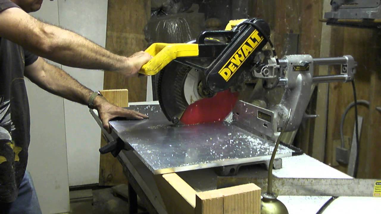 cutting 1/2 inch aluminum plate