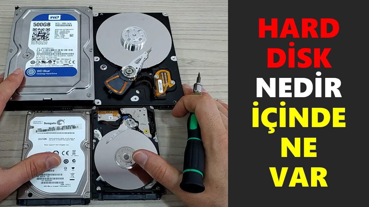 Harddisk Nedir İçinde Ne var