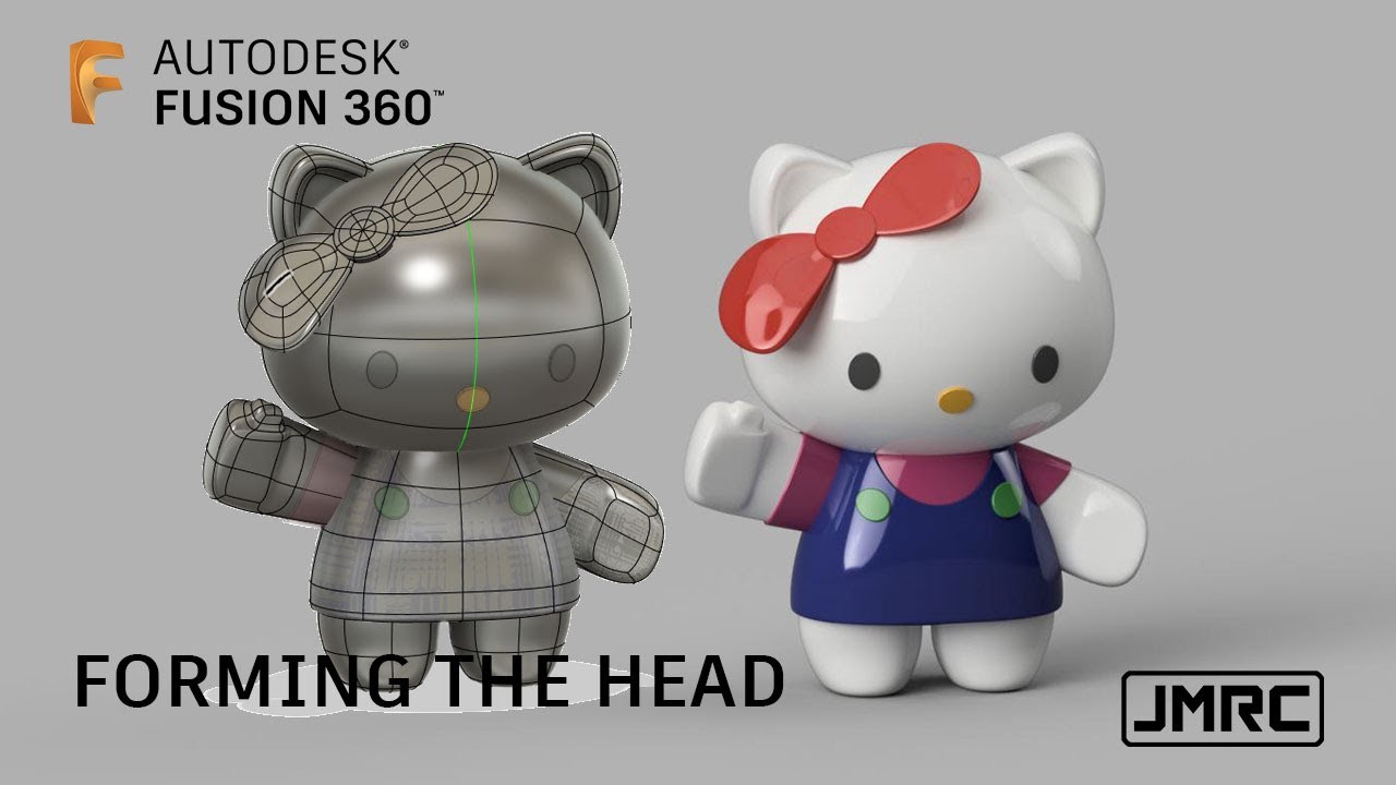 Введение в моделирование форм в Fusion 360 — Формирование головы