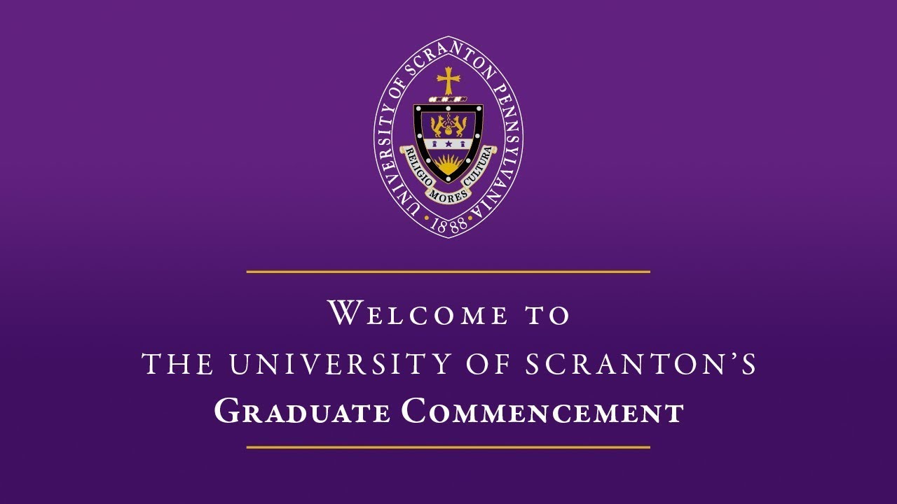 The University of Scranton 2025 Graduate Commencement