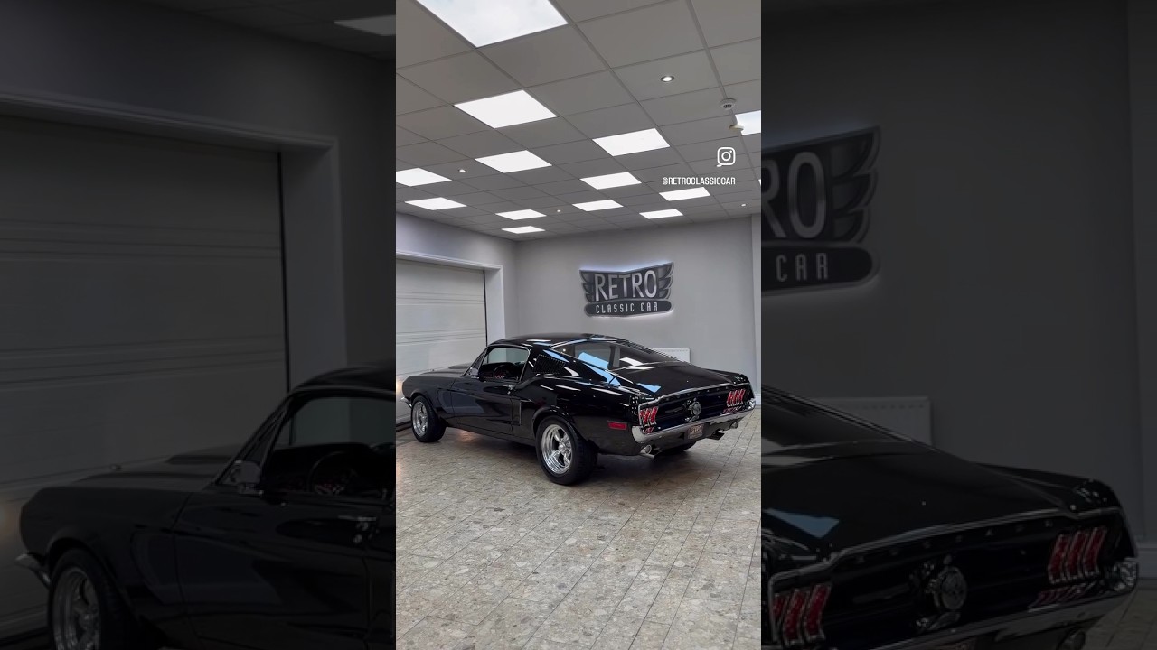 1 of 1 1968 Ford Mustang Fastback Restomod 351 V8 Manual 🔥