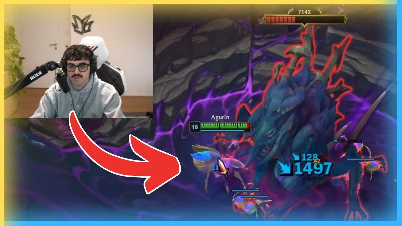 Agurin Solo Baron 🕷️ | Best of lol Streams