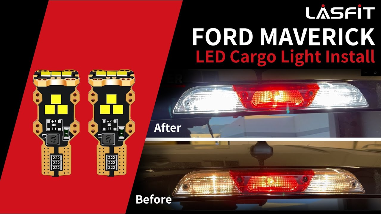 Ford Maverick Cargo Lights - How to Install LED Bulbs