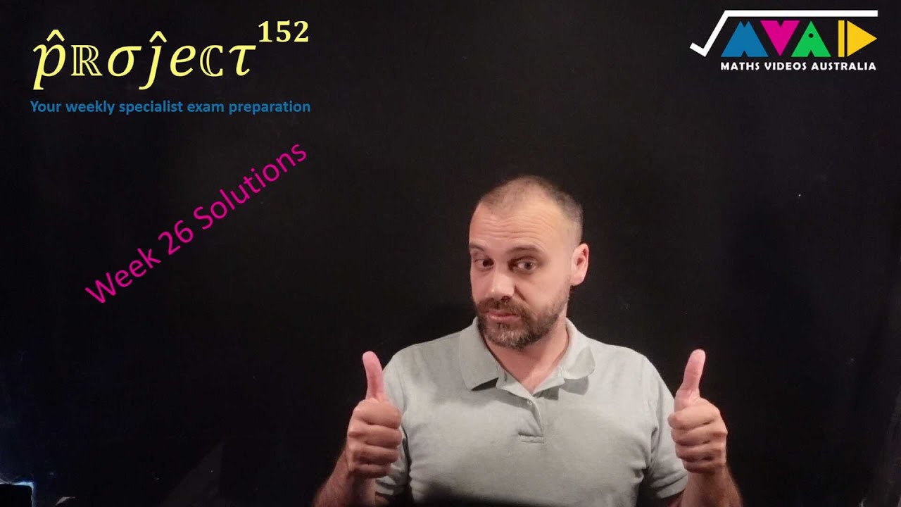 Решения 26-й недели проекта 152