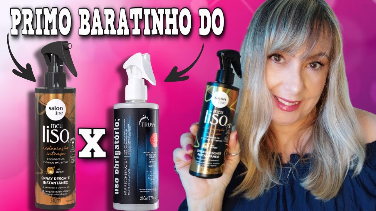 Salon Line Spray Resgate Instantâneo  I Primo baratinho do Uso Obrigatório da Truss