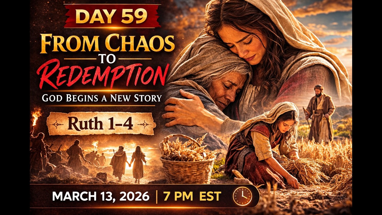 From Chaos to Redemption | Ruth’s Faith Changes History (Ruth 1–4)