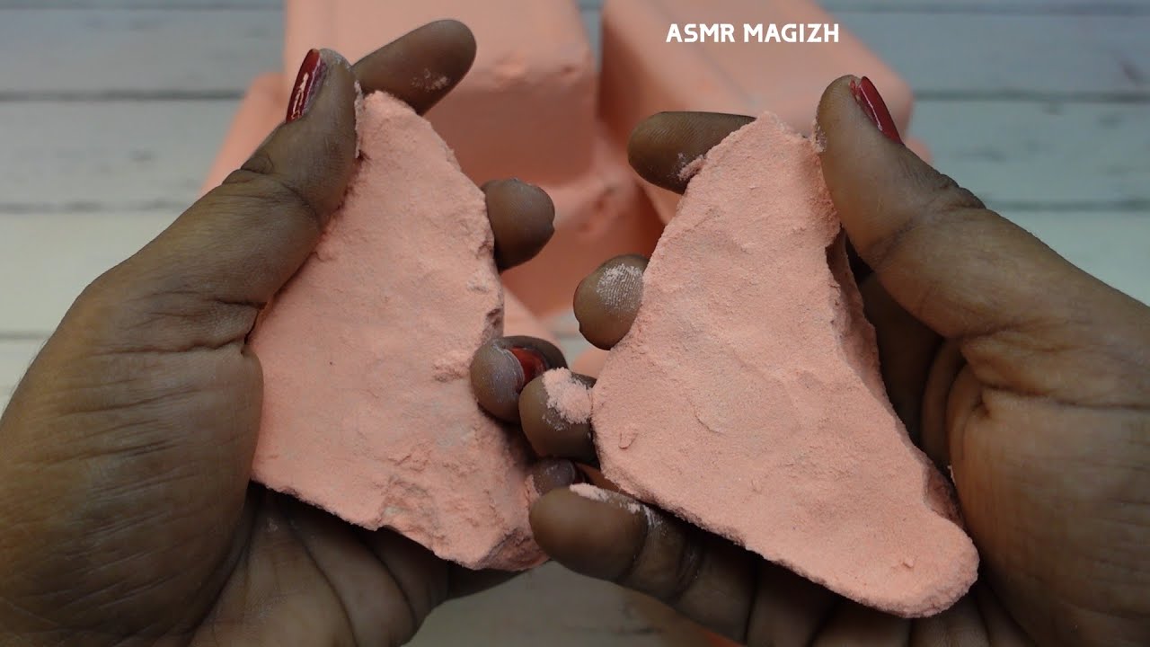 ASMR satisfying baking soda crush #asmr #explore #reels